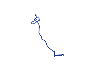 Map showing location of 6: Mt. Washington